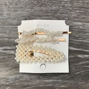 Trendy Pearl Hair Clip
